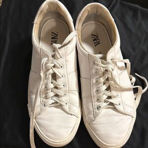 Zara White Sneakers